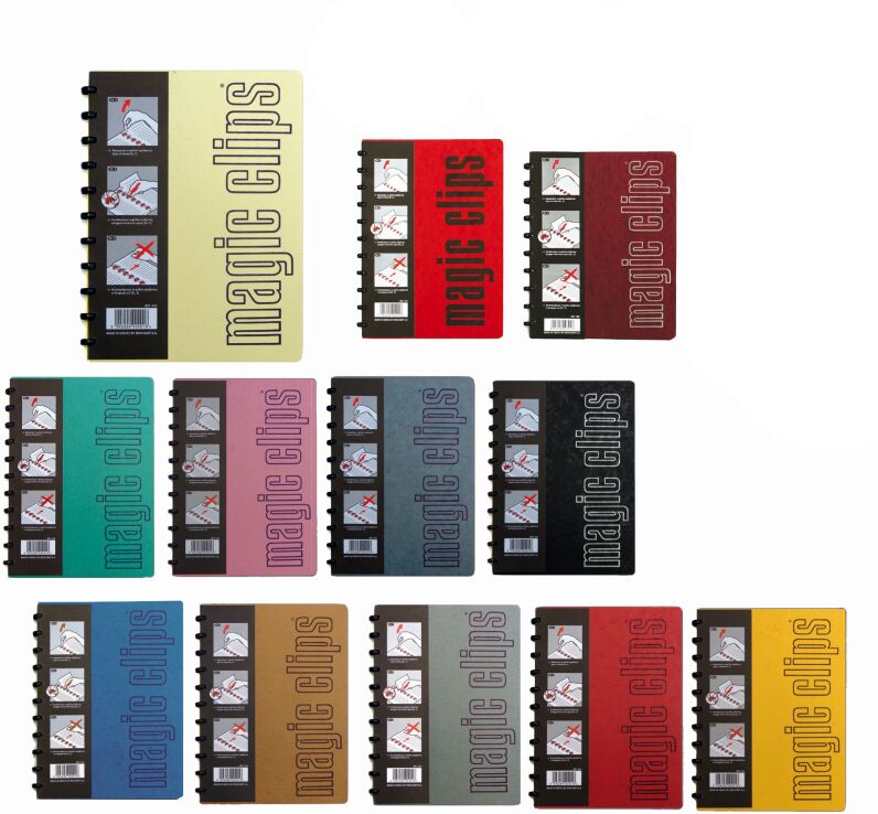 A&G Τετράδιο Magic Clips Prespan Σπιράλ 17X24 2Θέματα 60Φύλλων-1Τμχ (14689) (0)