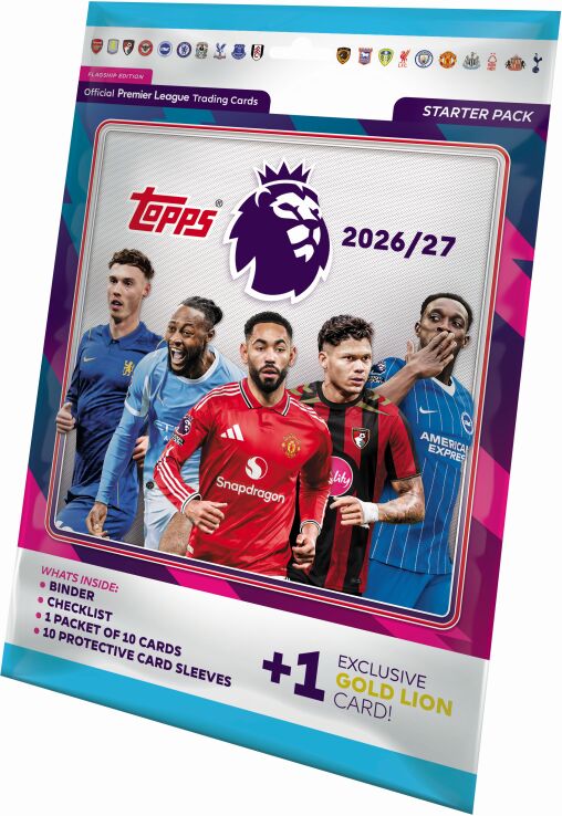 Topps Premier League 2027 Starter Pack (60.510.27.GR.50.0) (0)