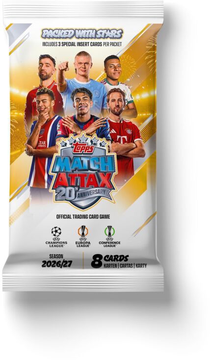 Topps Champions League 2027 Match Attax Κάρτες (60.500.27.GR.51.0) (0)