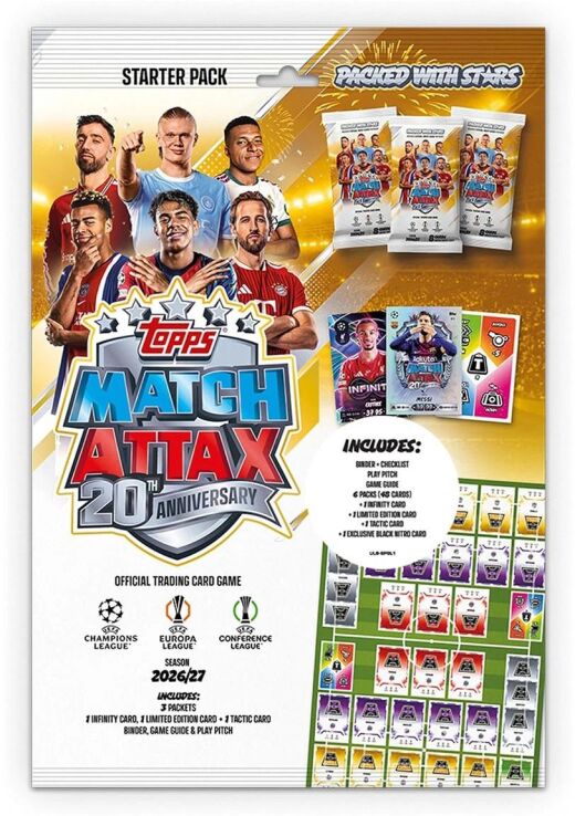 Topps Champions League 2027 Match Attax Starter Pack (60.500.27.GR.50.0) (0)