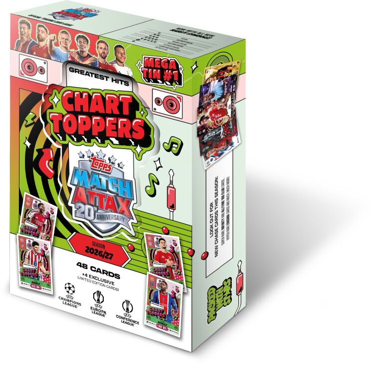Topps Champions League 2027 Match Attax Mega Tin-3 Σχέδια (60.500.27.GR.53.0) (0)