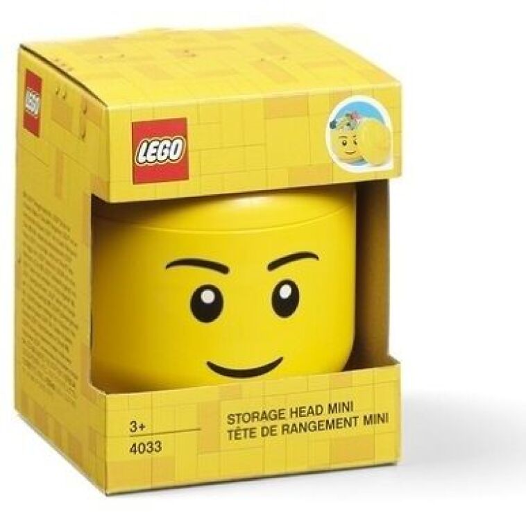 LEGO Κουτί Αποθήκευσης Mini Κεφάλι Boy (40331724) (1)